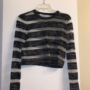 Long sleeve Guess overlay shirt